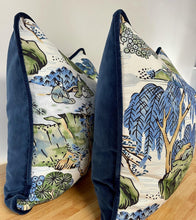 Load image into Gallery viewer, Asian Scenic Pattern by Thibaut