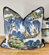 Load image into Gallery viewer, Asian Scenic Pattern by Thibaut