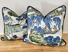 Load image into Gallery viewer, Asian Scenic Pattern by Thibaut