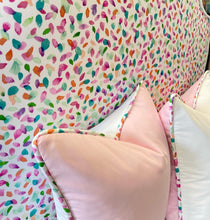 Load image into Gallery viewer, READY TO SHIP Twin Size Headboard Pillow with Insert Included, A Great Addition to a College Dorm, Guest Bedroom, Nursery Room, and More!