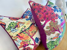 Load image into Gallery viewer, Asian Scenic Pattern by Thibaut