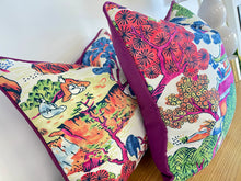 Load image into Gallery viewer, "Ready to Ship" Asian Scenic Pattern by Thibaut