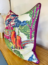 Load image into Gallery viewer, "Ready to Ship" Asian Scenic Pattern by Thibaut