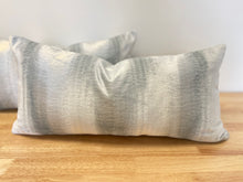 Load image into Gallery viewer, READY TO SHIP Pair of Velvet Lumbar Pillow Covers, Designer Pillows, Size: 10” x 20”
