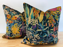 Load image into Gallery viewer, Printed Velvet Faria Flowers VV Lichen Pattern by Fabricut