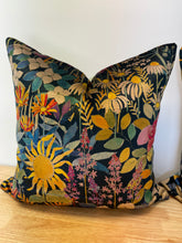 Load image into Gallery viewer, Printed Velvet Faria Flowers VV Lichen Pattern by Fabricut