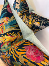 Load image into Gallery viewer, Printed Velvet Faria Flowers VV Lichen Pattern by Fabricut