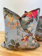 Load image into Gallery viewer, Printed Velvet Lady Kristina Ros VV Pewter Pattern by Fabricut