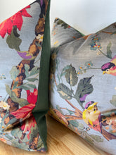 Load image into Gallery viewer, Printed Velvet Lady Kristina Ros VV Pewter Pattern by Fabricut