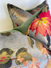 Load image into Gallery viewer, Printed Velvet Lady Kristina Ros VV Pewter Pattern by Fabricut