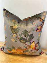 Load image into Gallery viewer, Printed Velvet Lady Kristina Ros VV Pewter Pattern by Fabricut