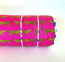 Load image into Gallery viewer, Pink Leopard Bolster by NOVA Home
