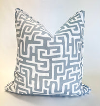 Load image into Gallery viewer, "Ready to Ship" Outdoor Belmont Blue Pillow Cover by NOVA Home