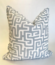 Load image into Gallery viewer, "Ready to Ship" Outdoor Belmont Blue Pillow Cover by NOVA Home
