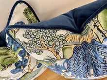 Load image into Gallery viewer, Asian Scenic Pattern by Thibaut