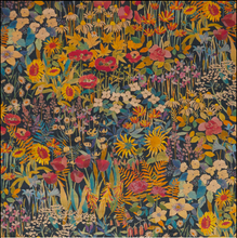 Load image into Gallery viewer, Printed Velvet Faria Flowers VV Lichen Pattern by Fabricut